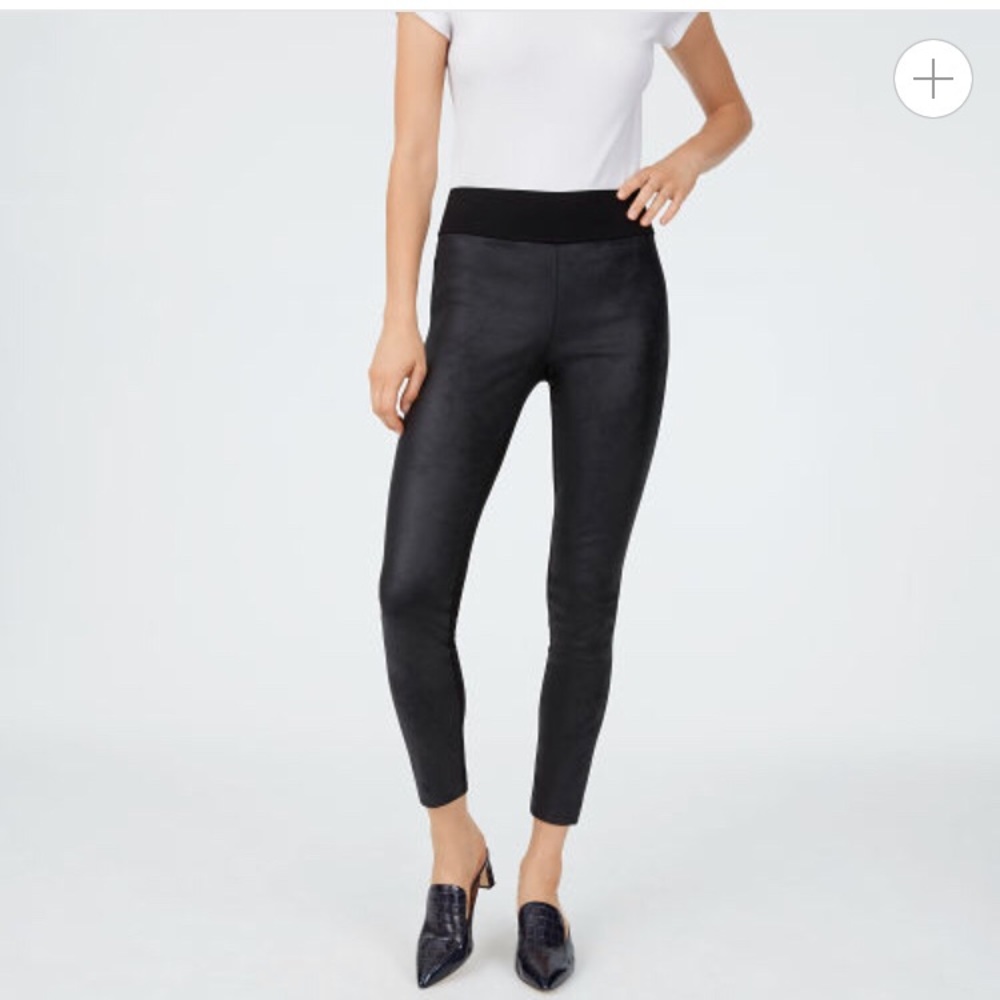 Club Monaco Tasha faux suede leggings
